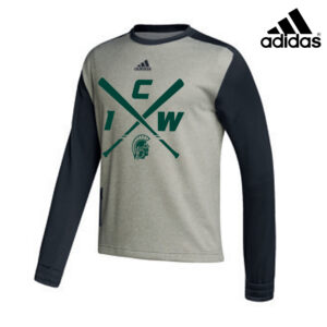 IC West Trojan BB Club adidas Men’s Team Issue Crew-Black/Medium Grey Heather (M, L, XL, 2X)