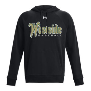 IC West Trojan BB Club Under Armour UA Rival Fleece Hoodie Men-Black