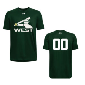 IC West Trojan BB Club Under Armour short sleeve Men’s Team Tech Tee-forest