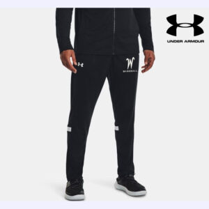 IC West Trojan BB Club Under Armour Men’s Team Knit Warm Up Pant-Black