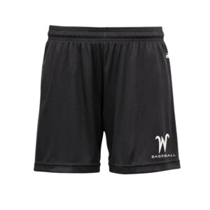 IC West Trojan BB Club Badger – B-Core Women’s 5″ Inseam Shorts-Black