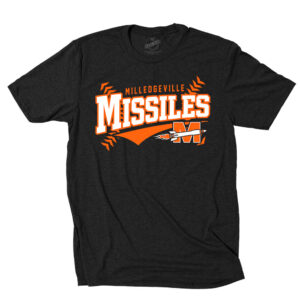 Milledgeville Softball Unisex Premium Short Sleeve Tee-Black