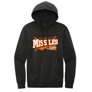 Milledgeville Softball Rah-Rah District Unisex V.I.T. Fleece Hoodie-Black