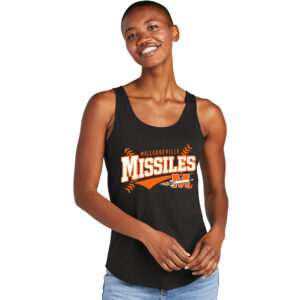 Milledgeville Softball District Women’s Perfect Tri Relaxed Tank-Black