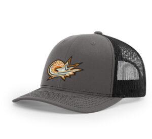 MSP Stars Richardson Pro Crown Mesh Back Adjustable back cap Split-Charcoal/Black