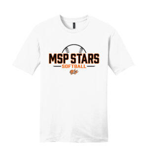 MSP Stars Unisex Premium Short Sleeve Tee-White