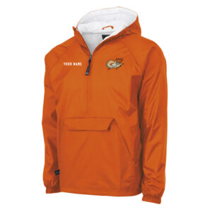 MSP Stars Men Charles River Classic Solid Pullover-Orange