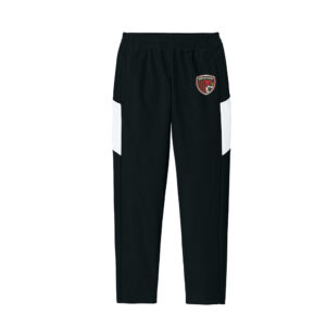 Maq Soccer Sport-Tek Youth Travel Pant-Black/White