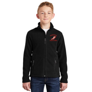 Maq Track Field Port Authority Youth Value Fleece Jacket-Black