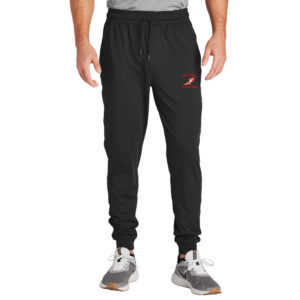 Maq Track Field Sport-Tek men Sport-Wick Stretch Jogger-Black