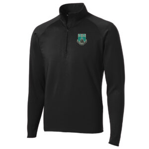 Phoenix Deuce Sport-Tek Sport-Wick Stretch 1/2-Zip Pullover Men-Black