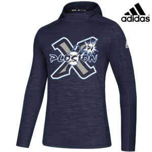 PV Xplosion Adidas Game Mode lt weight Training Hoodie -NAVY Melange/Heather