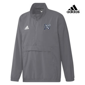 PV Xplosion Adidas Stadium 1/4 zip woven pullover – Team Grey Four