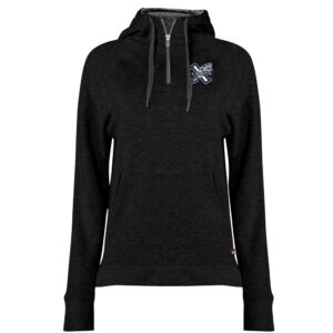 PV Xplosion Badgersport FitFlex French Terry Ladies Hood Zip-Black