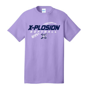 PV Xplosion Unisex Cotton Short Sleeve Tee-Lavender