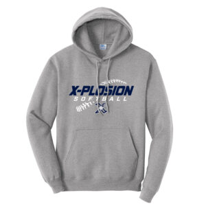 PV Xplosion Unisex Fleece Hooded Sweatshirt-Athletic Heather