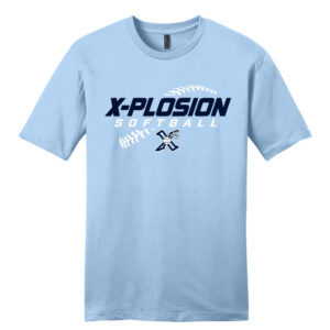 PV Xplosion Unisex Premium Short Sleeve Tee-Ice Blue