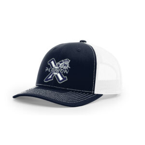 PV Xplosion Richardson Pro Crown Mesh Back Adjustable back cap Split-Navy/White