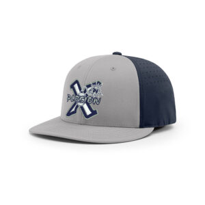 PV Xplosion Richardson Pro Lite FlexFit Cap Split-Grey/Navy