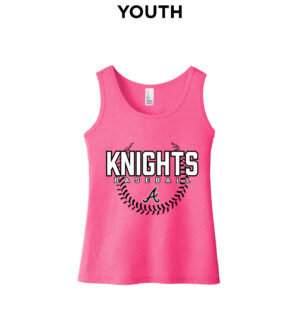 Knights Baseball District Girls/Youth V.I.T. Tank- Fuchsia Frost