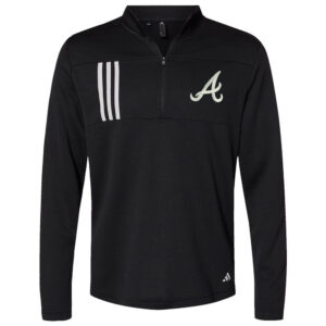 Knights Baseball Adidas 3-Stripes Double Knit 1/4 zip pullover Men-Black