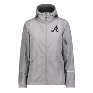 Knights Baseball Holloway Ladies packable full zip jacket-Athletic Grey