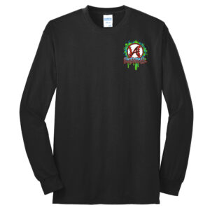 Knights Baseball Unisex Long Sleeve Tee-Black