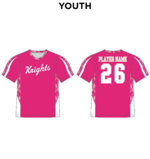 Knights Baseball Youth Short Sleeve Crew Sublimated Tee Mother’s Day