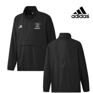 Hubs Tennis Adidas Stadium 1/4 zip woven pullover – Black