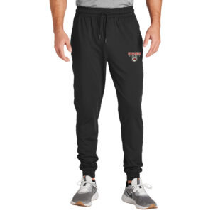 Steamer Baseball Sport-Tek Men Sport-Wick Stretch Jogger-Black