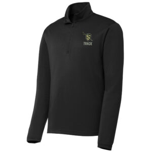 Streamwood Track and Field Sport-Tek PosiCharge Competitor 1/4 Zip Pullover Men-Black