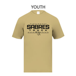 Streamwood Track and Field YOUTH Wicking performance T shirt-Vegas