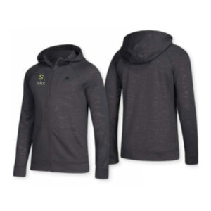 Streamwood Track and Field Adidas Electric Full Zip french terry hoodie – BLACK TALL (3XLT, 4XLT)