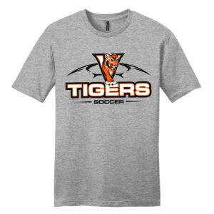 Valley Boys Soccer Unisex Premium Short Sleeve Tee-Light Heather Grey