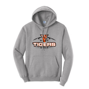 Valley Boys Soccer Unisex Fleece Hooded Sweatshirt-Athletic Heather