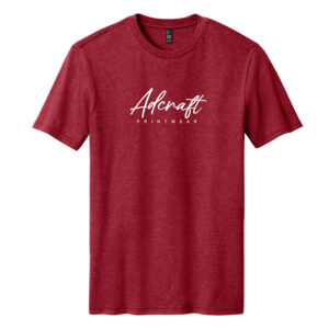 Adcraft Unisex Premium Short Sleeve Tee-Red Fleck