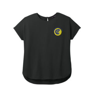 CNB Mercer and Mettle Women’s Stretch Crepe Crew-Black