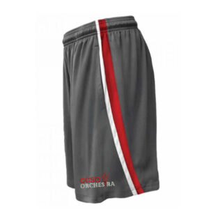 CCSD Orchestra Pennant Club Short Men-Graphite/Red
