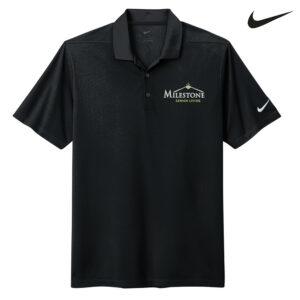 Milestone Nike Dri-FIT Micro Pique 2.0 Polo Men-Black