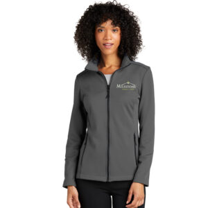 Milestone Port Authority Ladies Collective Tech Soft Shell Jacket-Graphite
