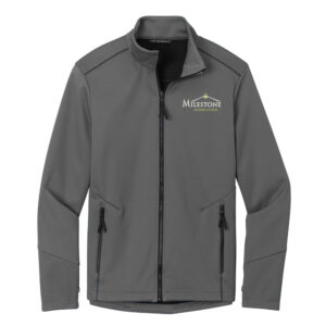 Milestone Port Authority Men Collective Tech Soft Shell Jacket-Graphite