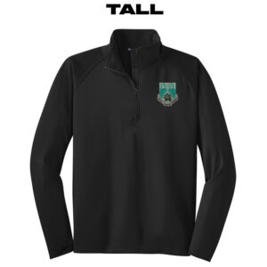 Phoenix Valkyrie Men Sport-Tek TALL Sport-Wick Stretch 1/2-Zip Pullover-Black