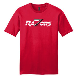 Razors Football ’25 District Very Important Tee – Classic Red