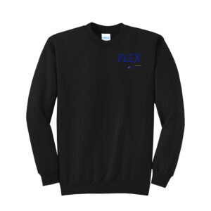 Airrosti Rehab Unisex Fleece Crewneck Sweatshirt-Black