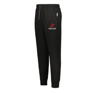 Allen Red Devils Cheer Men Ventura Soft Knit Jogger Pants w/pockets-Black