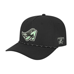 Angels OutfieldAngels in the Outfield Athletic Rope Cap-Black/Black/White