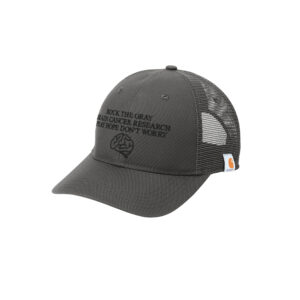 Brain Cancer Awareness Carhartt Rugged Professional Series Cap-Shadow Grey