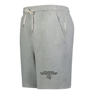 Brain Cancer Awareness Men Holloway Ventura Soft Knit Shorts-Grey Heather