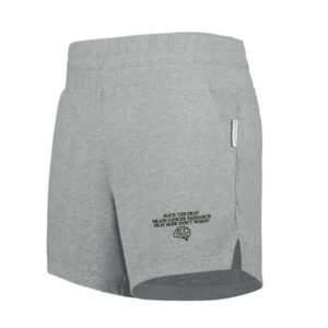 Brain Cancer Awareness Holloway Ladies Ventura Soft Knit Shorts-Grey Heather