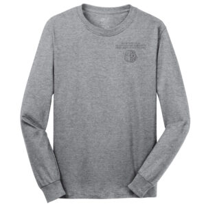 Brain Cancer Awareness Unisex Cotton Long Sleeve Tee-Athletic Heather